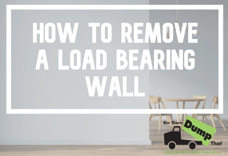 removing a load bearing wall